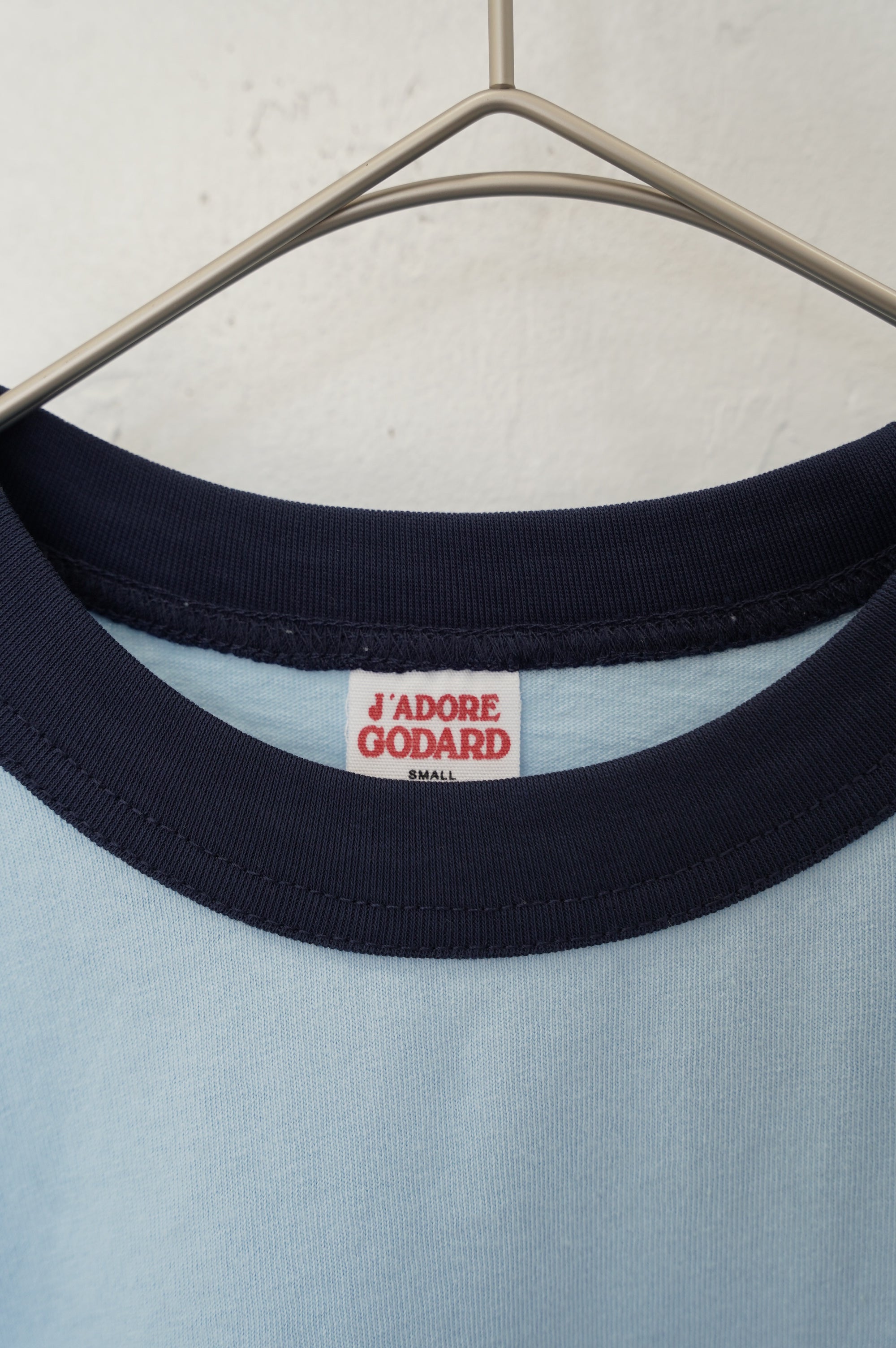 GODARD "jadore godard" T-shirts [L. Blue × Navy]