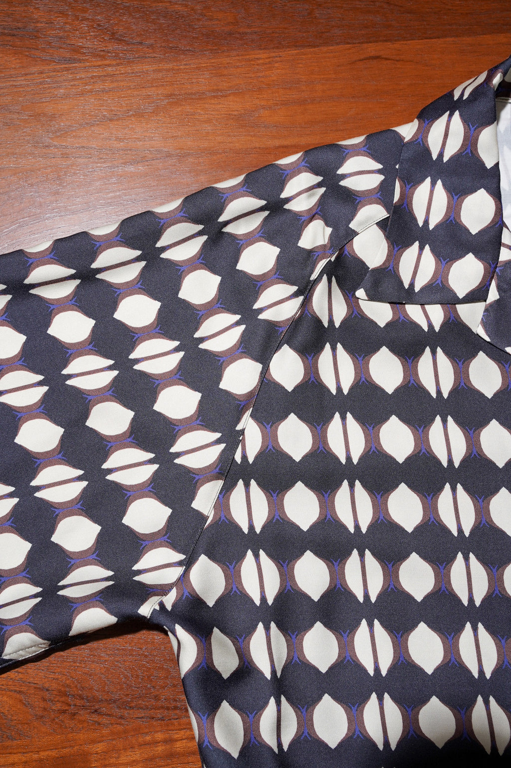 m's braque "ALOHA SHIRT" [NAVY]