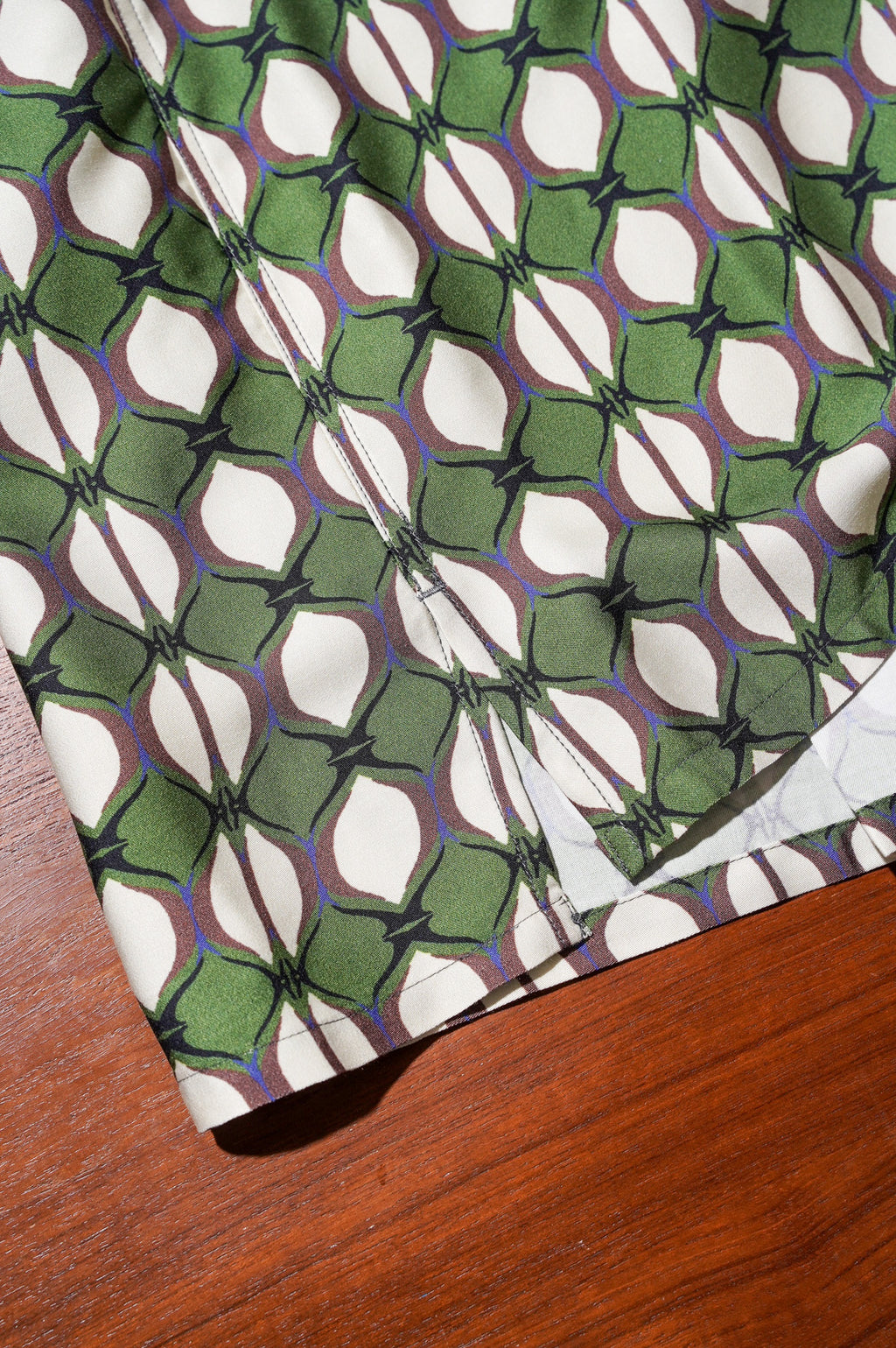 m's braque "ALOHA SHIRT" [NAVY]