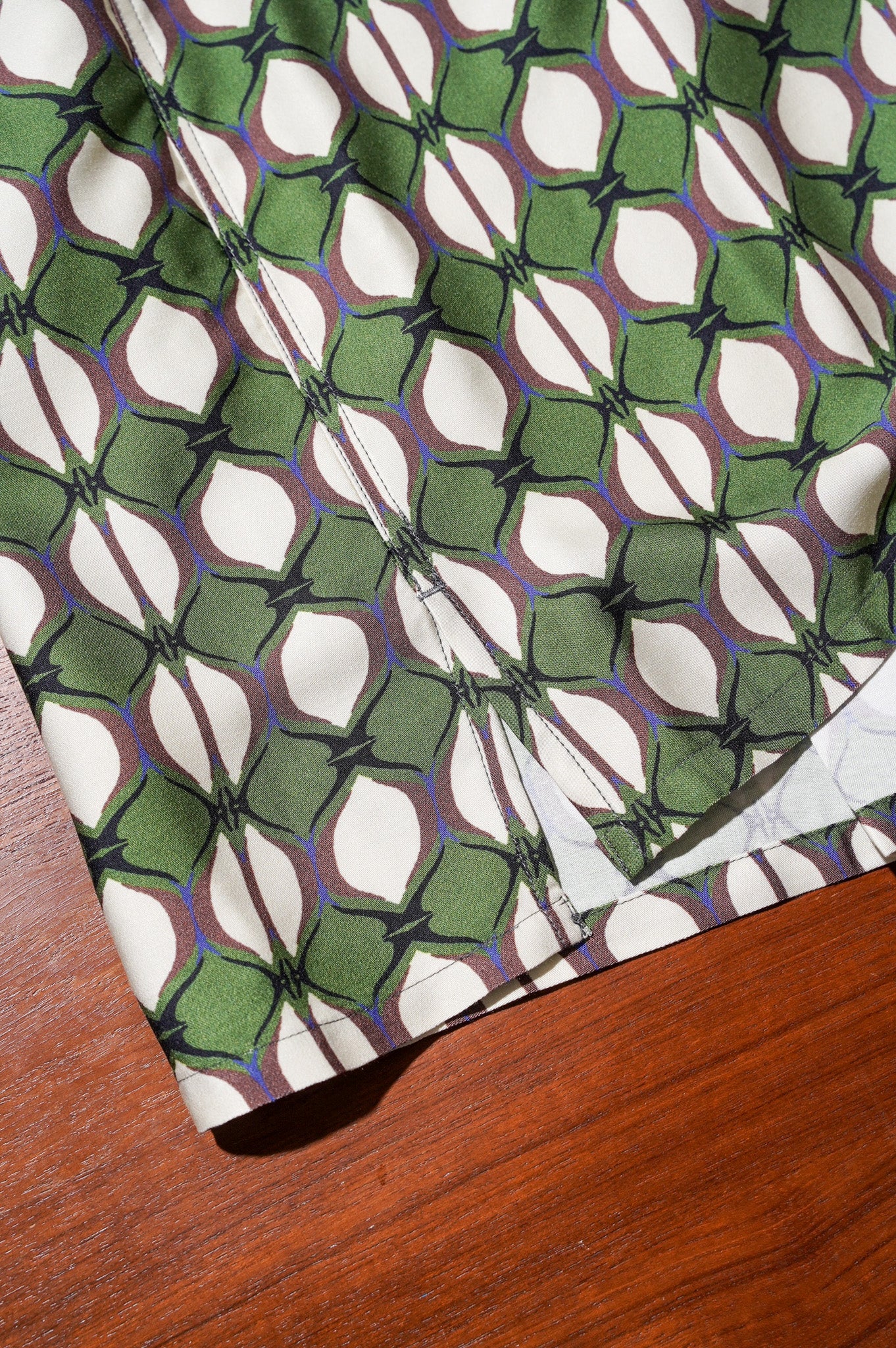 m's braque "ALOHA SHIRT" [NAVY]
