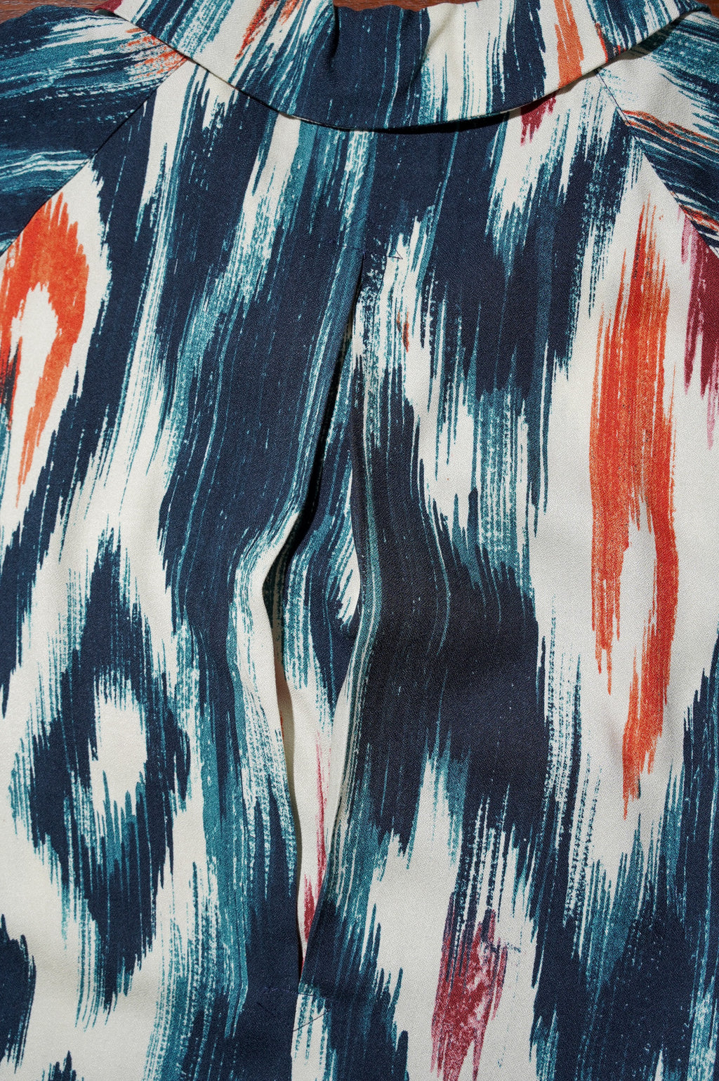 m's braque "ALOHA SHIRT" [BLUE × RED]