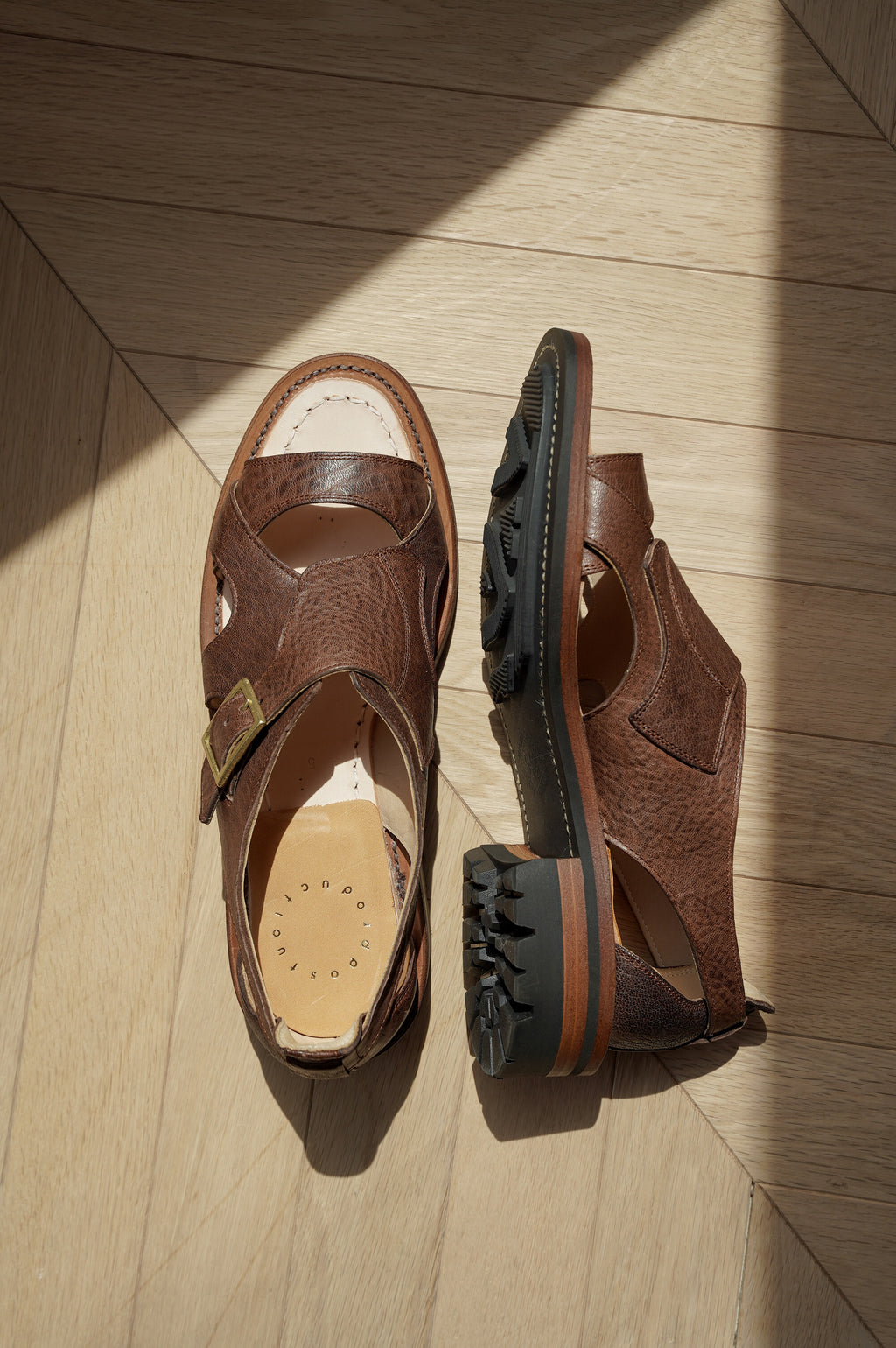 Post Production "Hunt-Sandals" [VINTAGE BROWN]