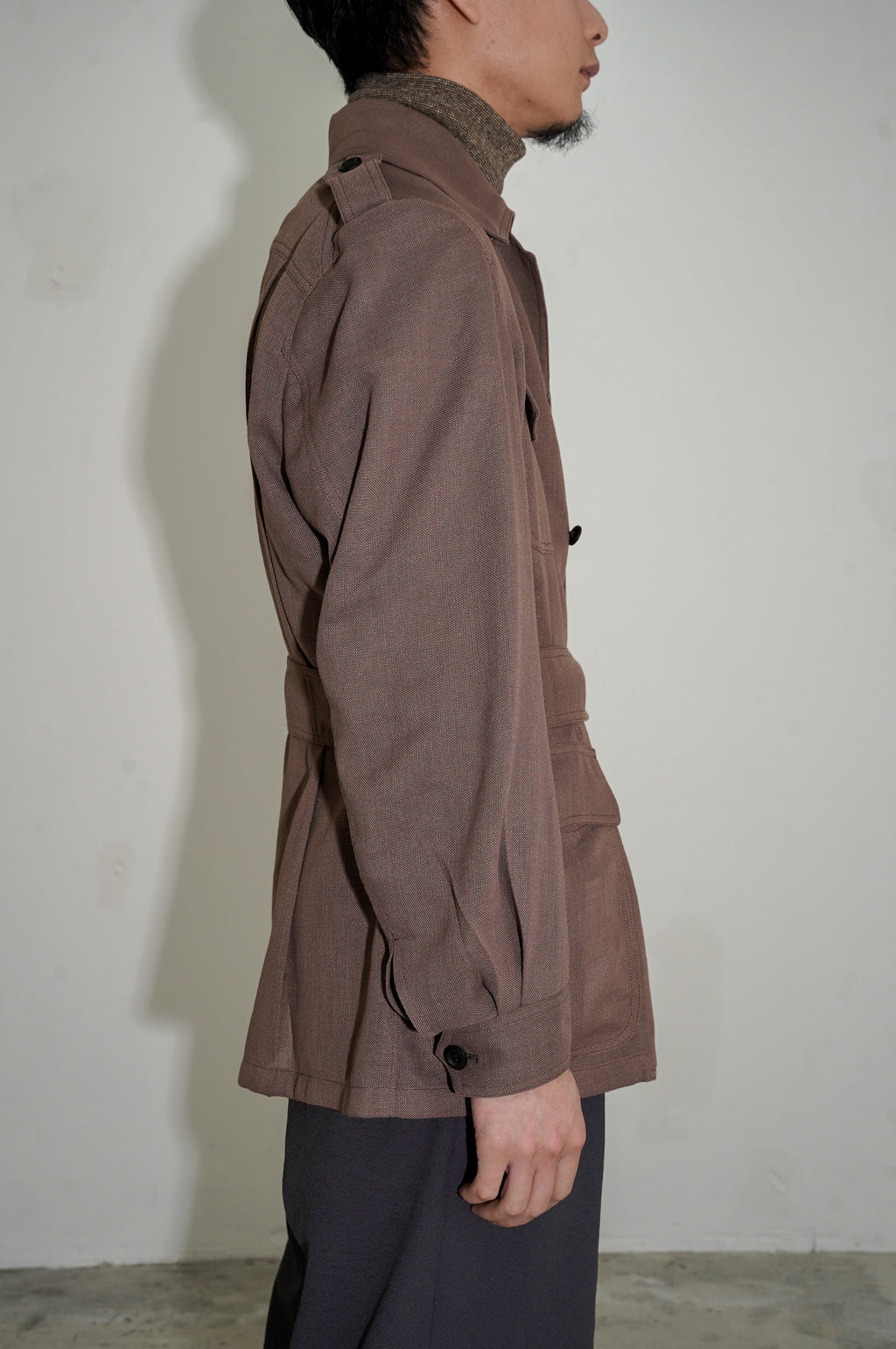 m's braque "SAFARI JACKET" [MOCHA]