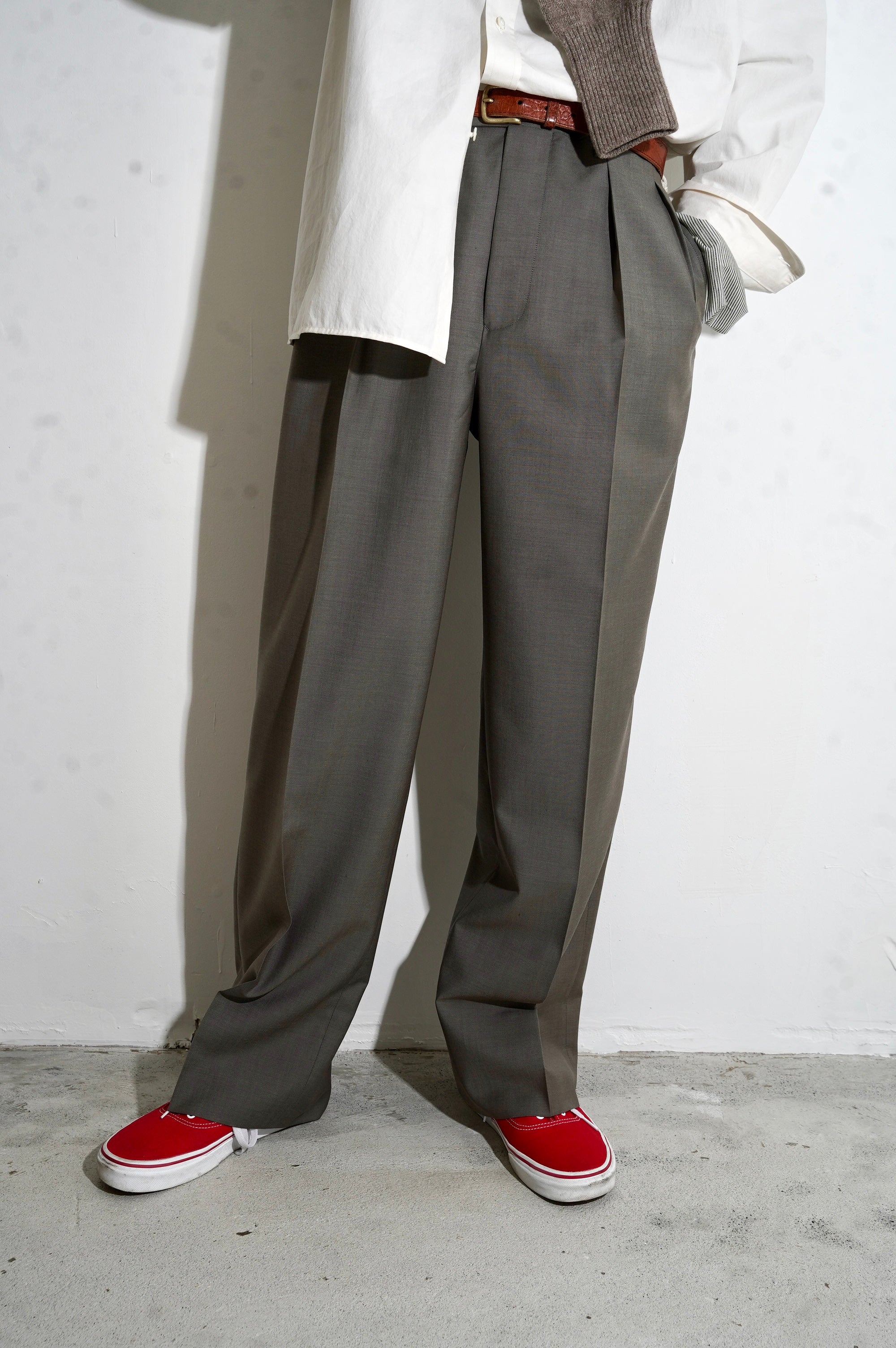 MAATEE&SONS "FOREVER SLACKS TYPE2"[GREIGE]