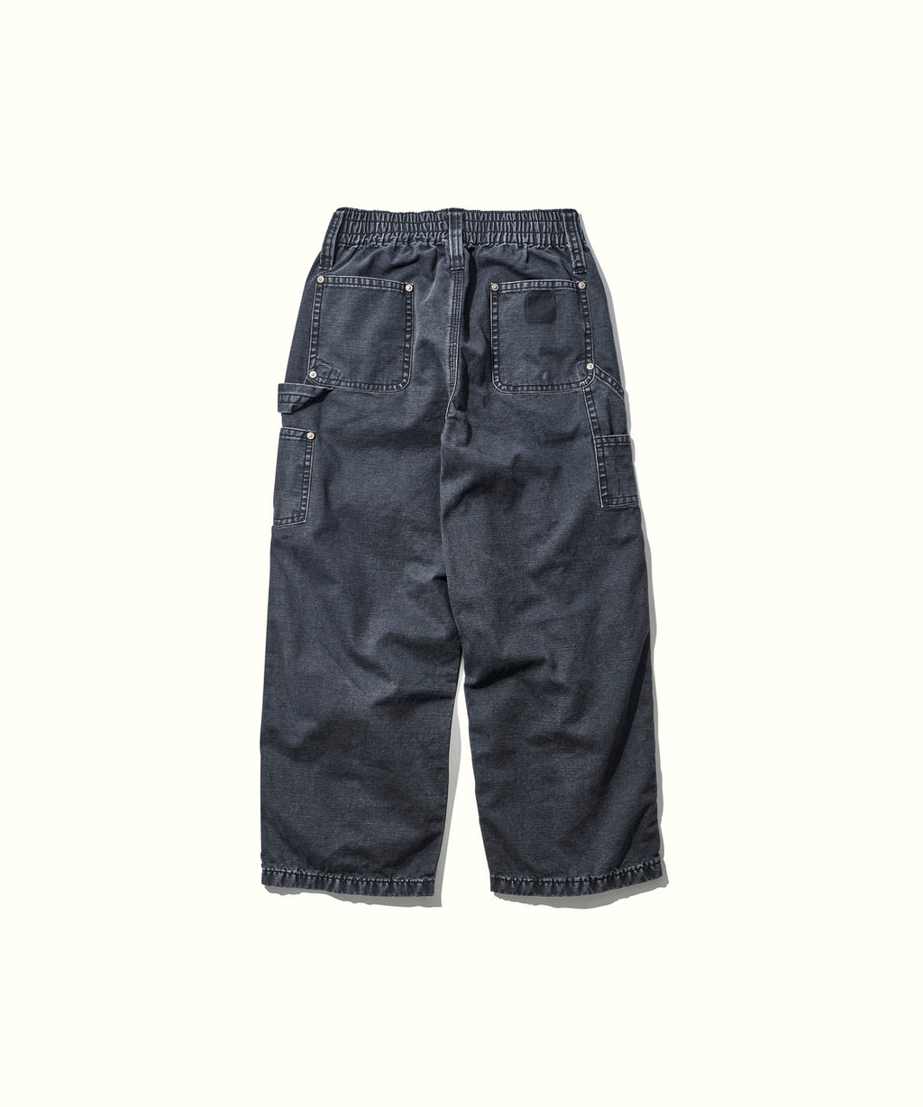 KOOKY ZOO "D.KNEE WORK PANTS" [FADE BLACK]