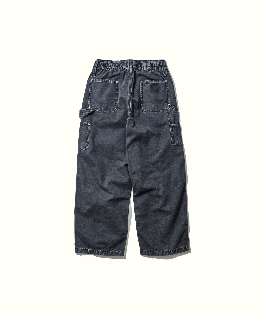 KOOKY ZOO "D.KNEE WORK PANTS" [FADE BLACK]