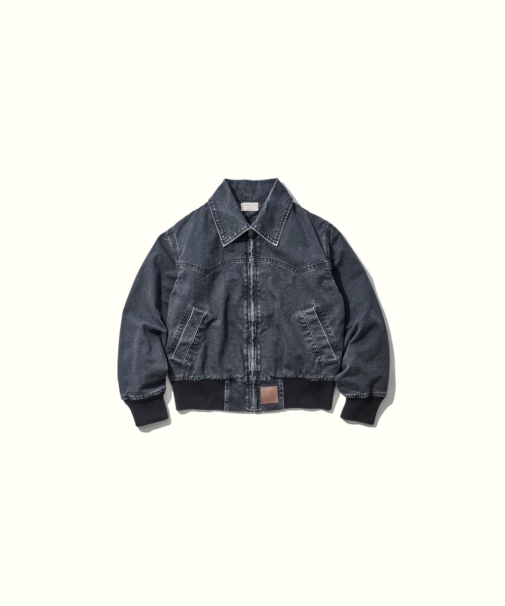 KOOKY ZOO "SANTFE JACKET" [FADE BLACK]