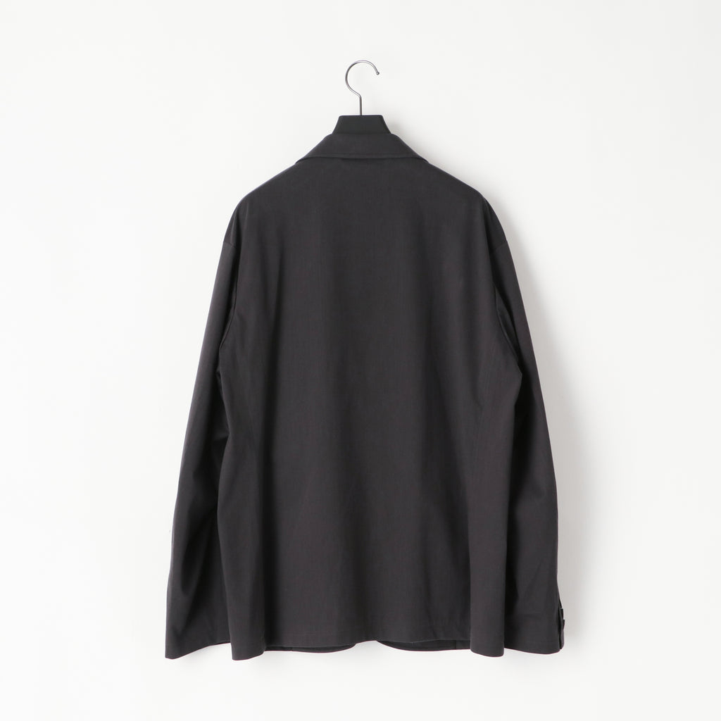 KANEMASA PHIL. "46G SOLARO 2B JACKET" [CHARCOAL BLACK]